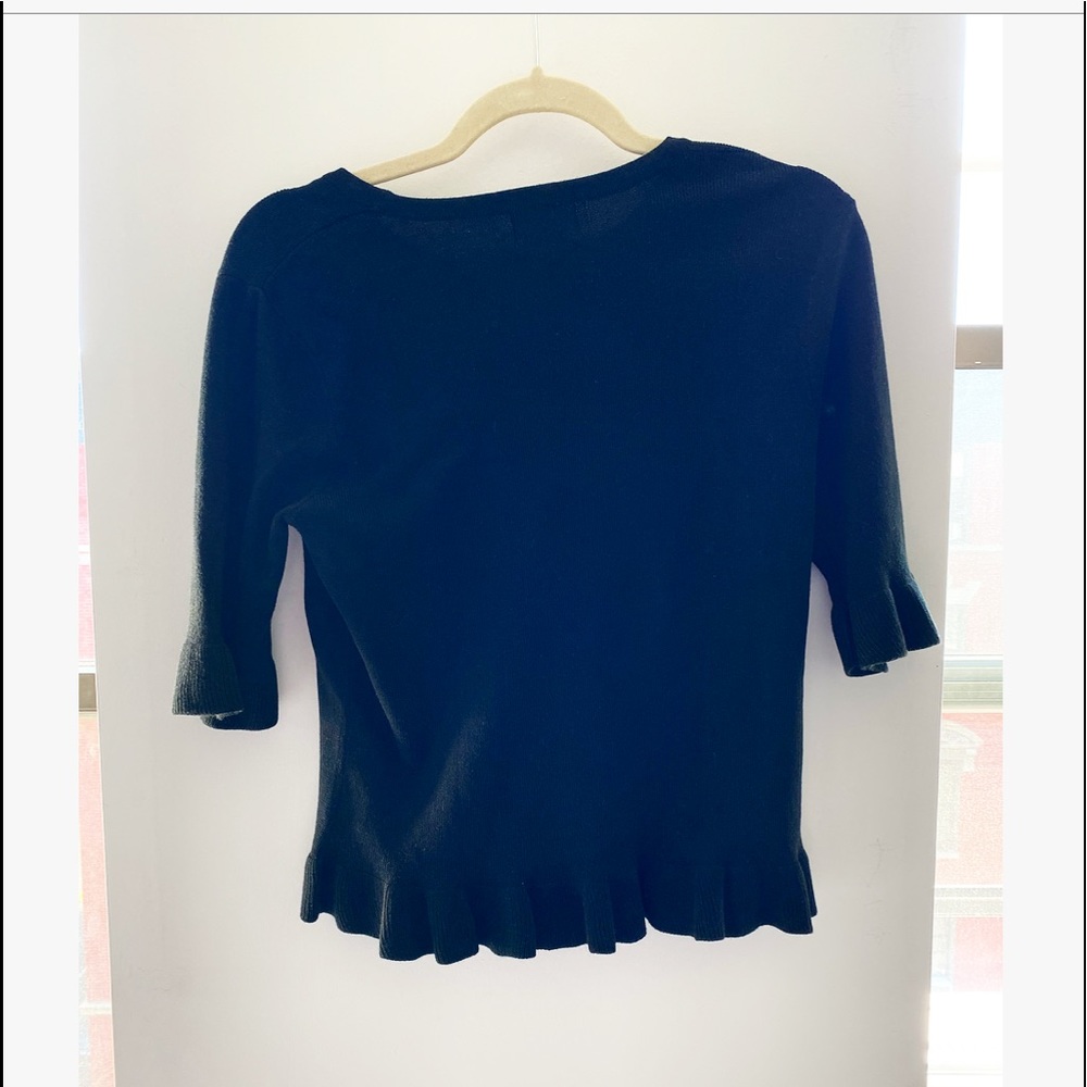 NAVY DAYS Ruffle Hem Top - Picture 5 of 6